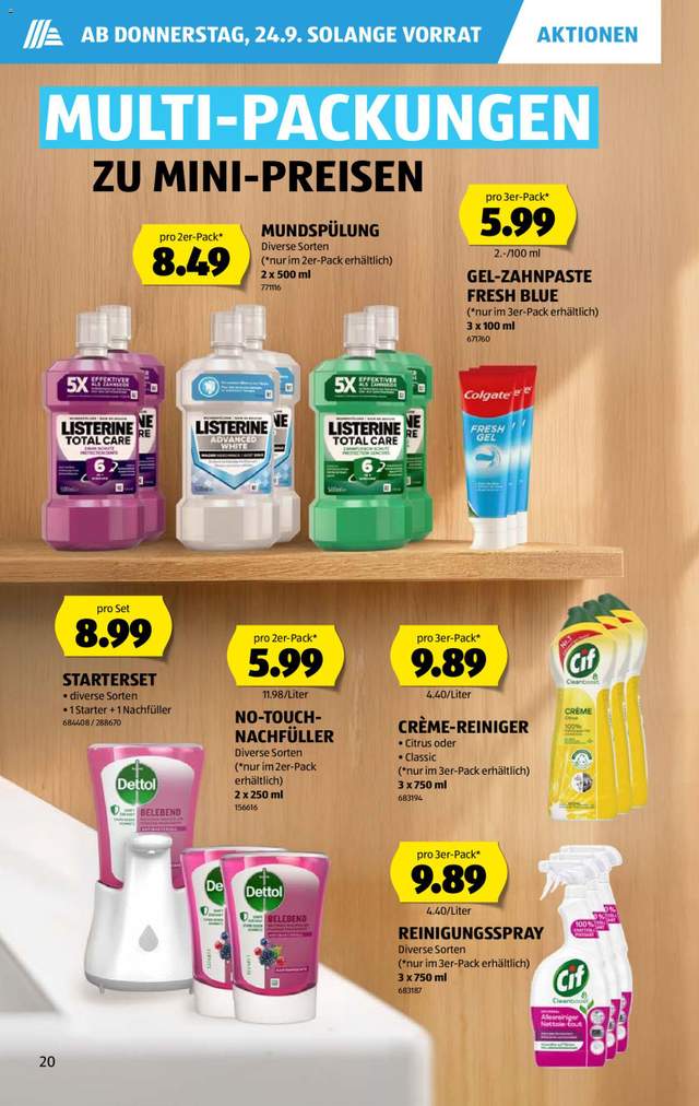 Neue Aldi Aktionen ab 24.09.