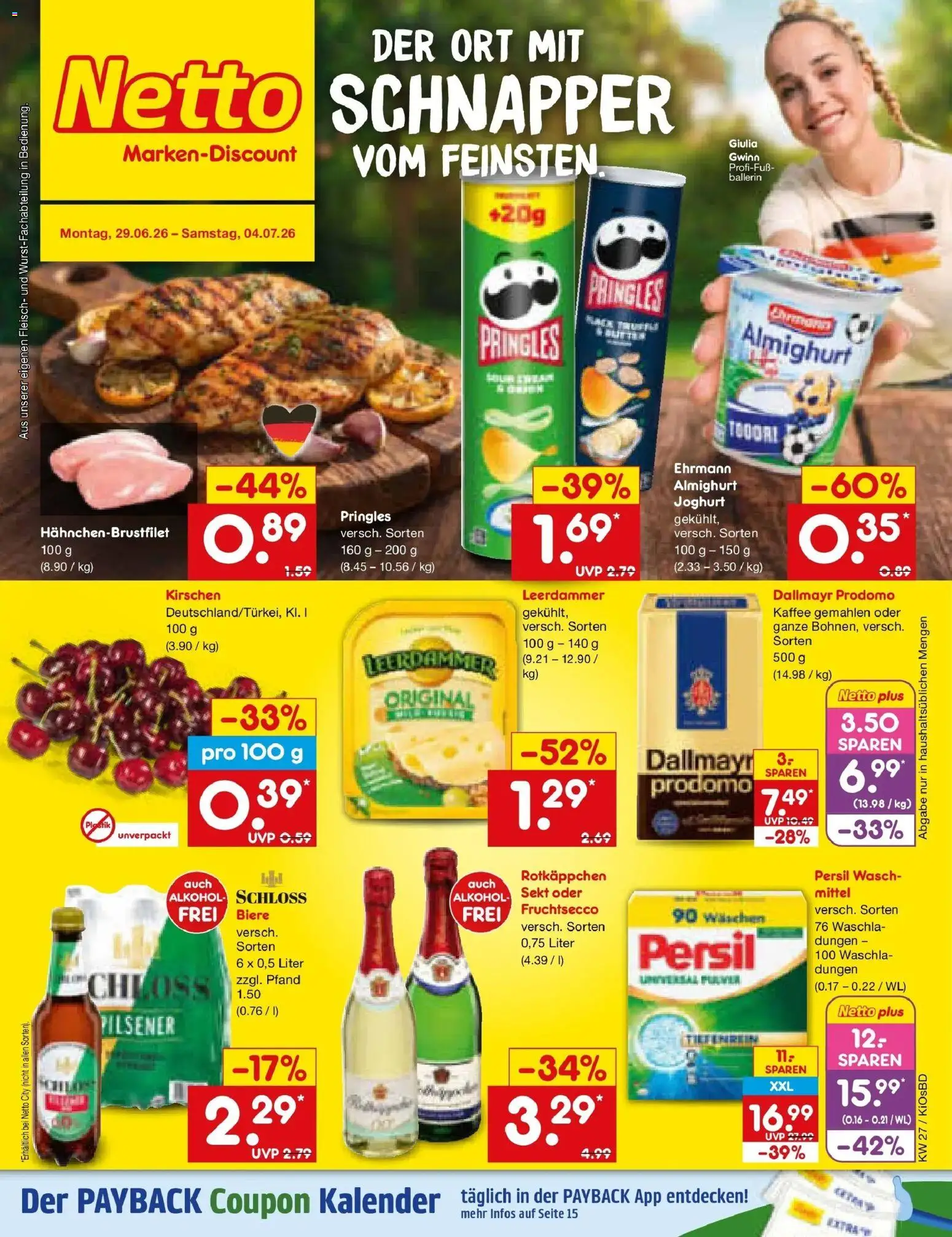 Vorschau von dem Prospekt des Geschäftes Netto Marken-Discount, gültig ab dem 29.06.2026