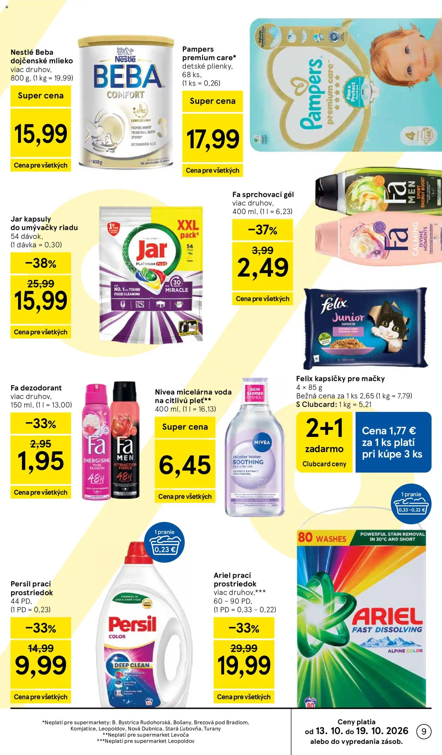 Náhľad Tesco letáku platného od 14.10.2026