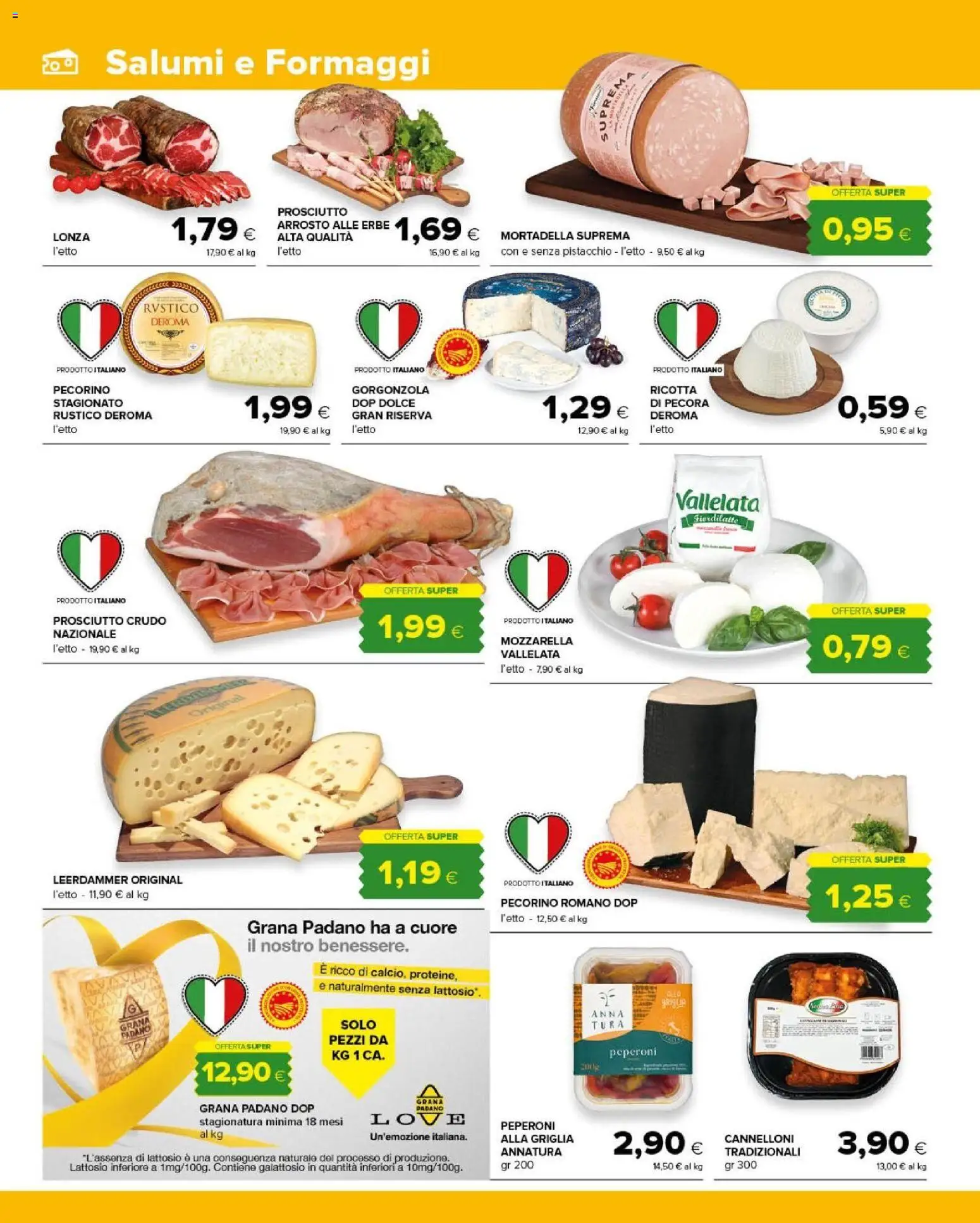 Anteprima dell'opuscolo Tigre volantino Amico dal negozio Tigre valido da 02/09/2026 - Gorgonzola, Cannelloni, Mozzarella, Ricotta, Griglia, Pecorino, Arrosto, Pecorino Romano