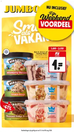 Voorbeeld van Jumbo folder week 33 van winkel Jumbo geldig vanaf 12-08-2026