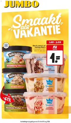Voorbeeld van Jumbo folder week 33 van winkel Jumbo geldig vanaf 12-08-2026