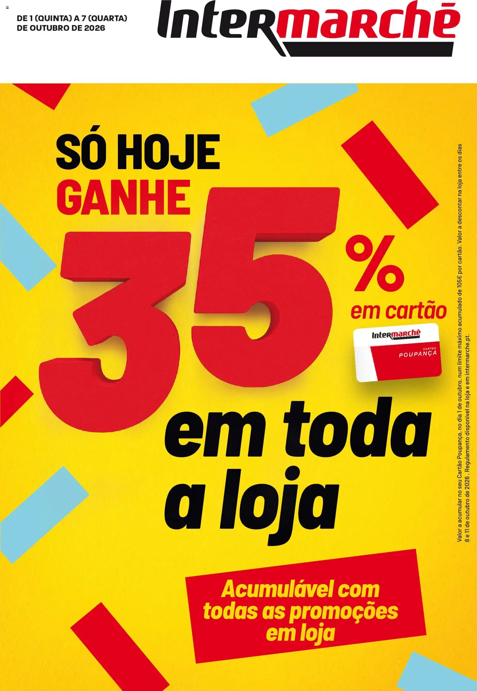 Pré-visualização do folheto da loja Intermarché válida a partir de 01/10/2026