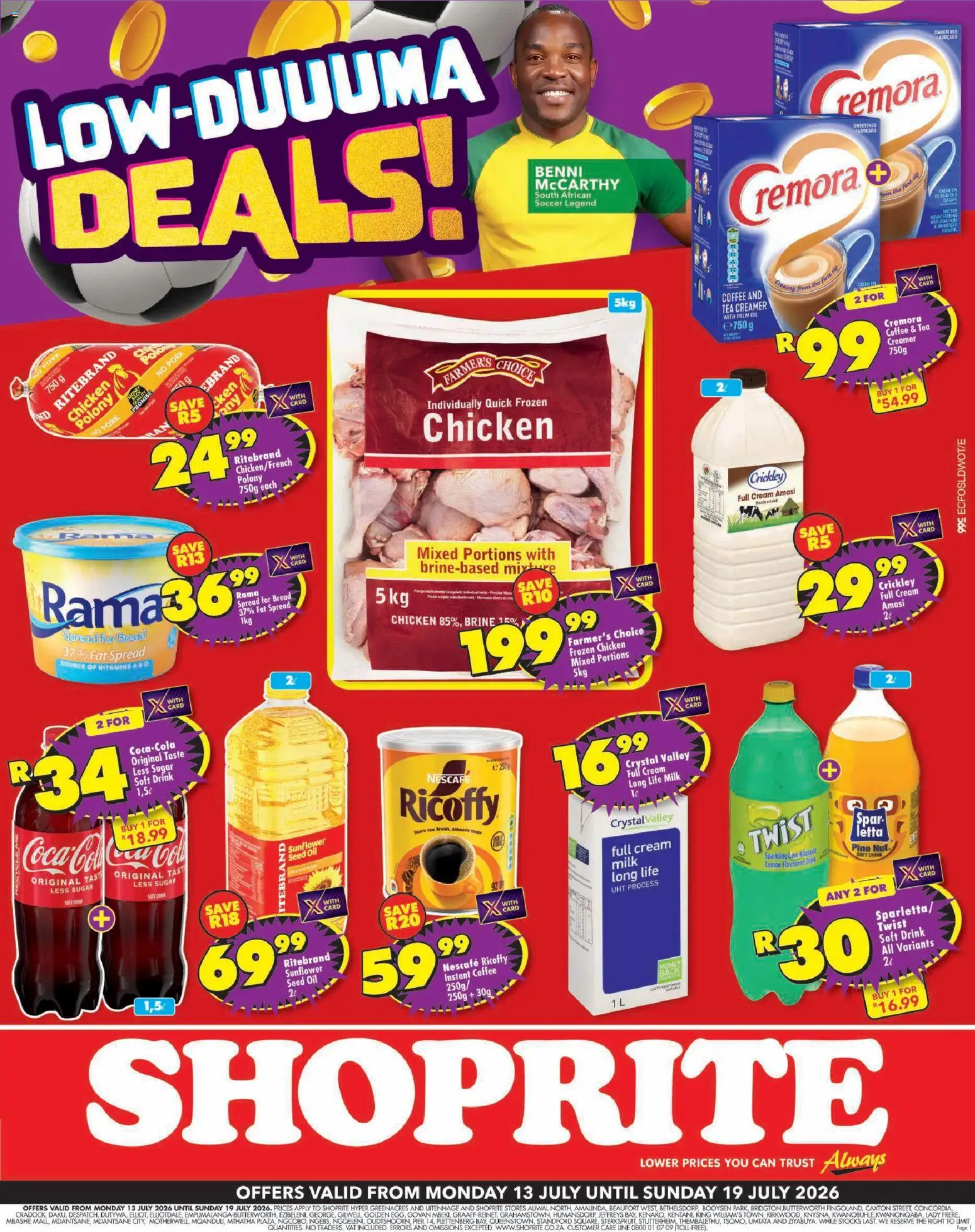 Preview of Shoprite flyer valid from 13/07/2026