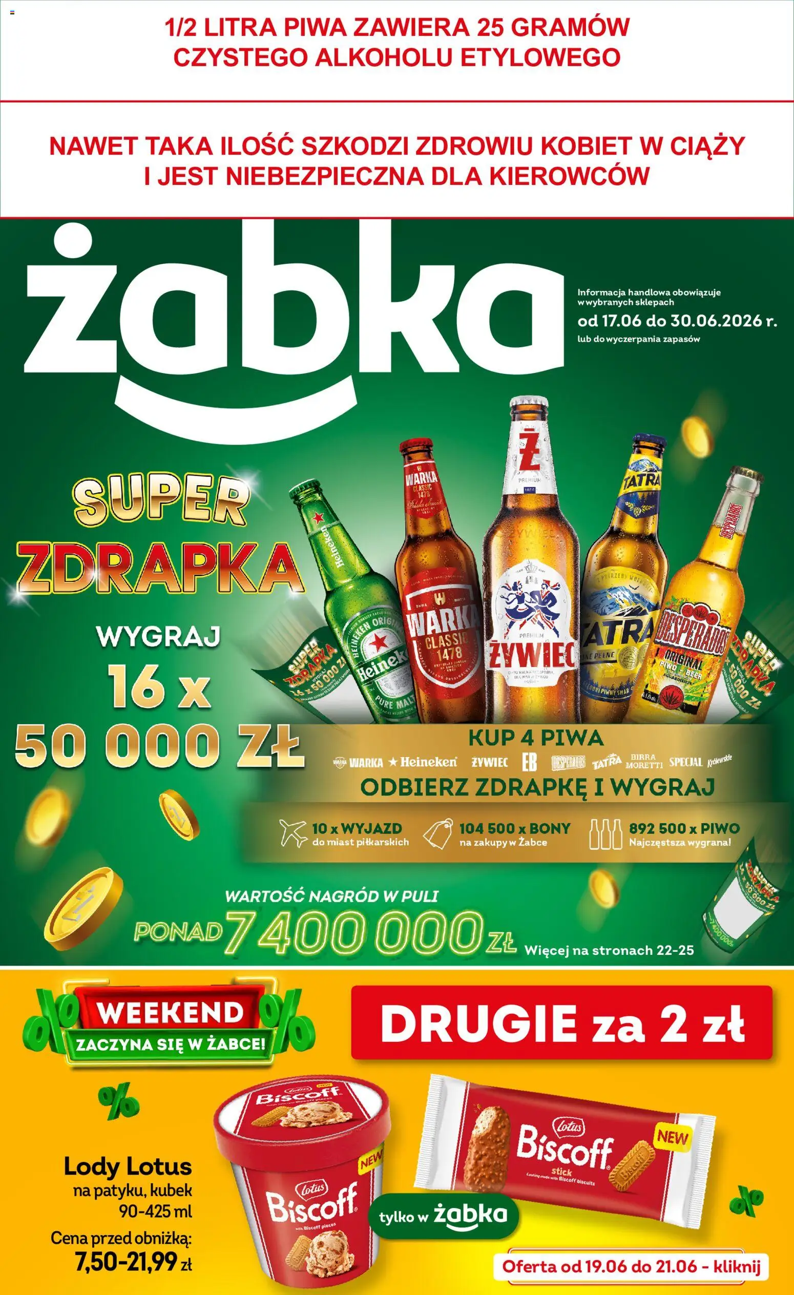 Pogląd gazetki "Żabka gazetka" ze sklepu Żabka ważnej od 17.06.2026