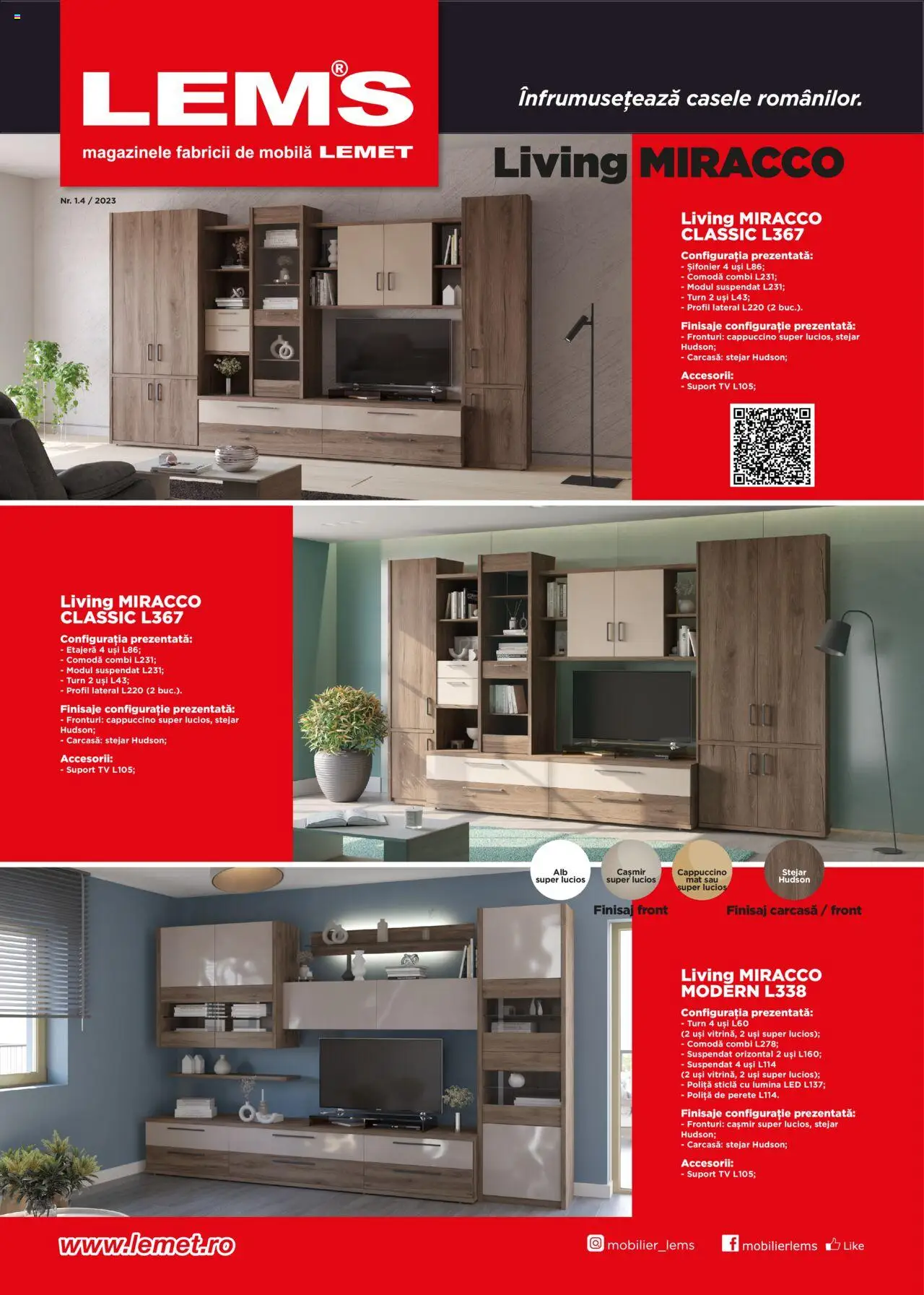 Previzualizarea de cataloage: Lem’s Catalog - Living și Dormitor Miracco valabil de la 20.11.2023