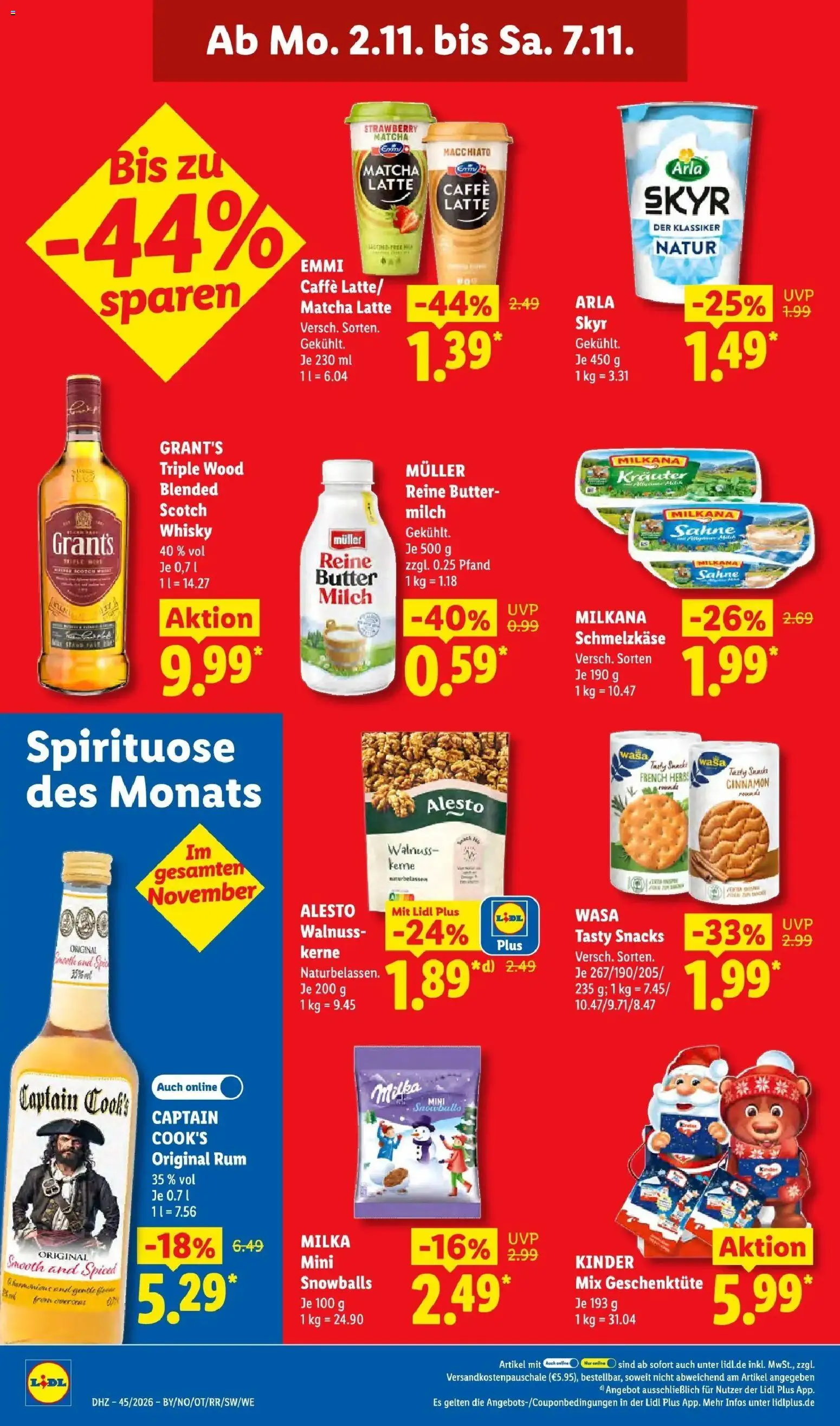 Vorschau von dem Prospekt des Geschäftes Lidl, gültig ab dem 02.11.2026