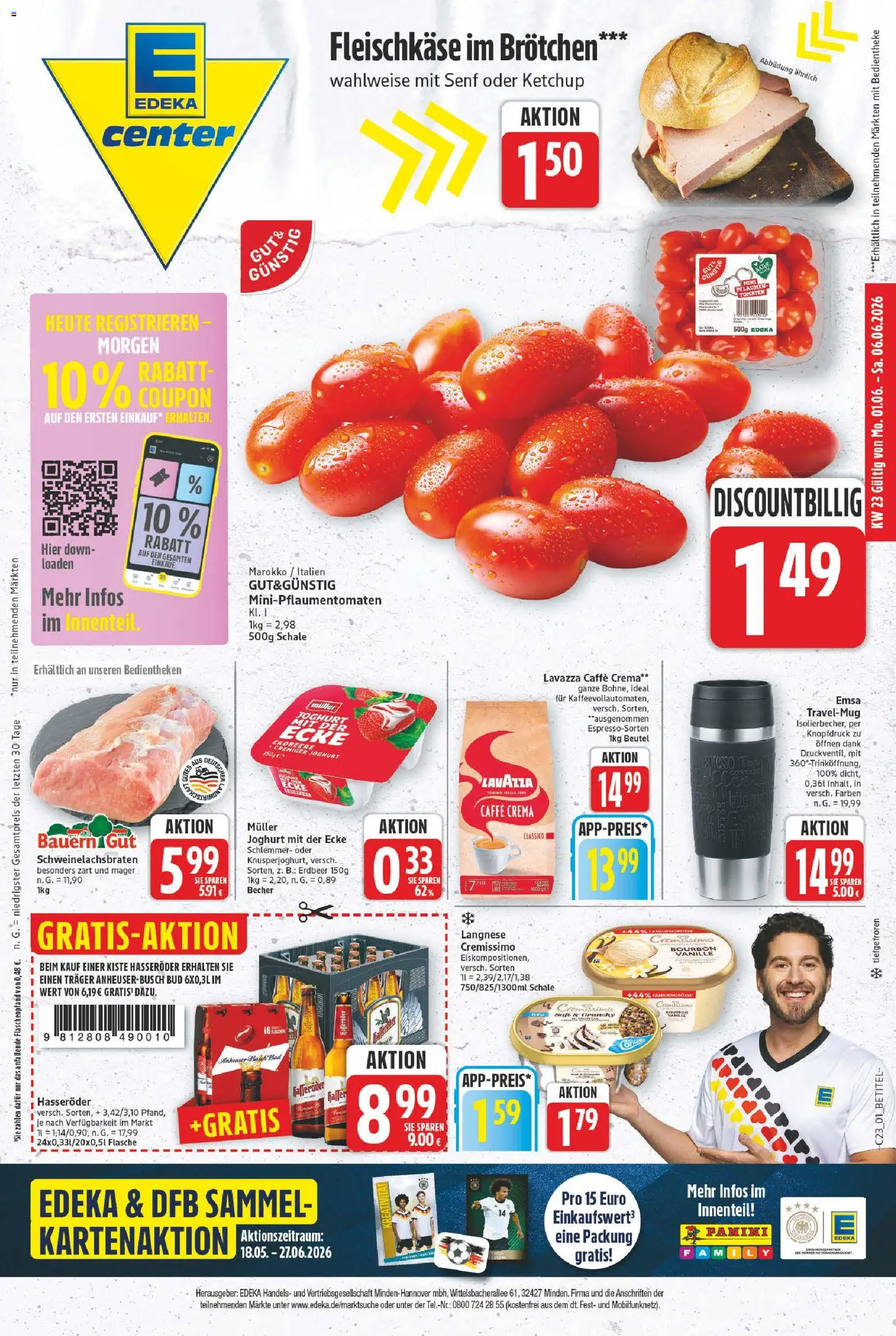 Vorschau von dem Prospekt des Geschäftes E center, gültig ab dem 01.06.2026