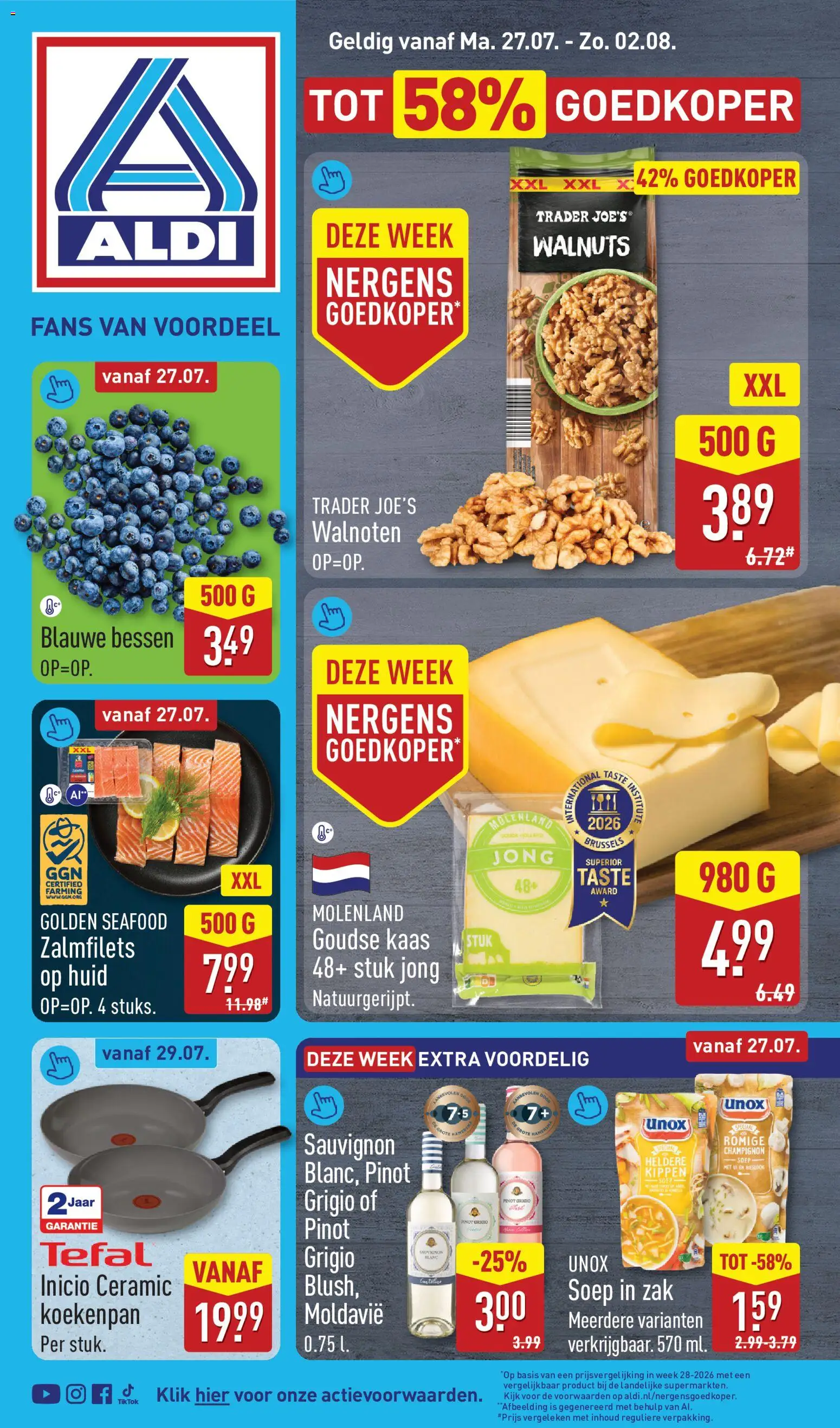 Voorbeeld van Aldi folder week 31 van winkel Aldi geldig vanaf 27-07-2026