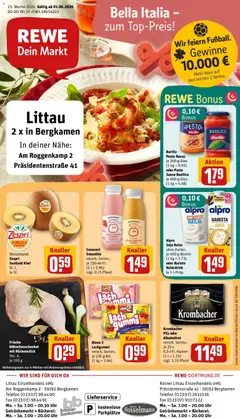 Vorschau von dem Prospekt des Geschäftes Rewe, gültig ab dem 01.06.2026