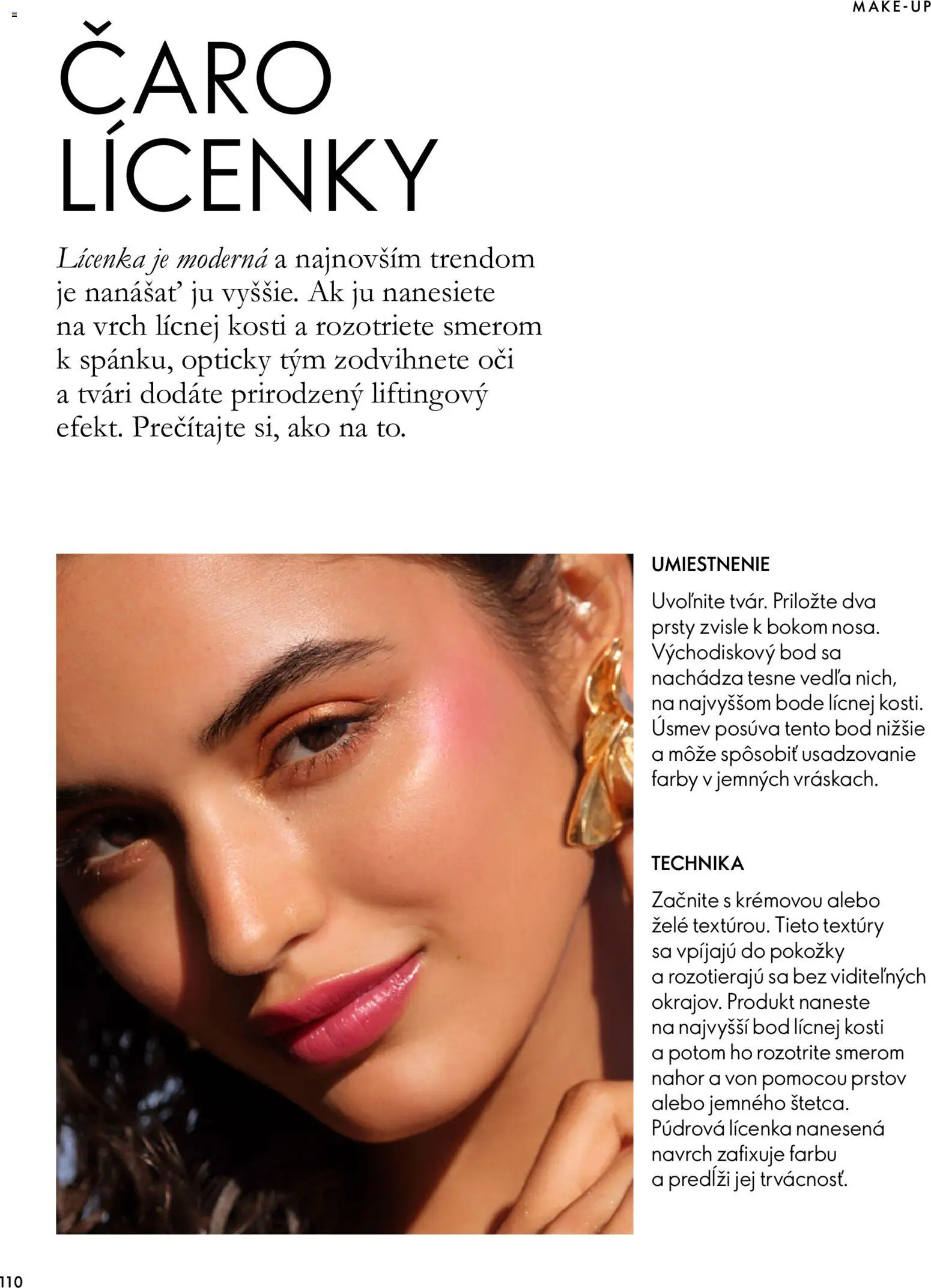 Náhľad Oriflame letáku platného od 30.09.2026 - Make up, Caro, Lícenka