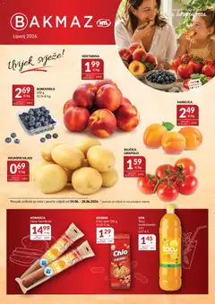 Pregled letka Bakmaz Katalog trgovine Bakmaz vrijedi od 24.06.2026