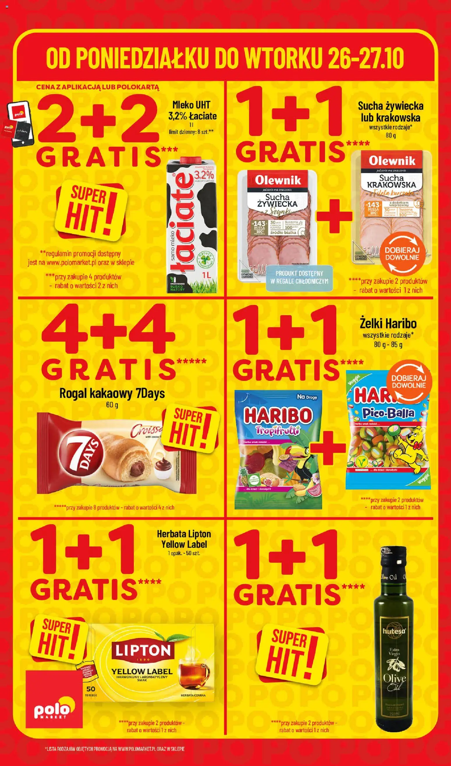 Pogląd gazetki "POLOmarket gazetka - Super Hity" ze sklepu POLOmarket ważnej od 26.10.2026