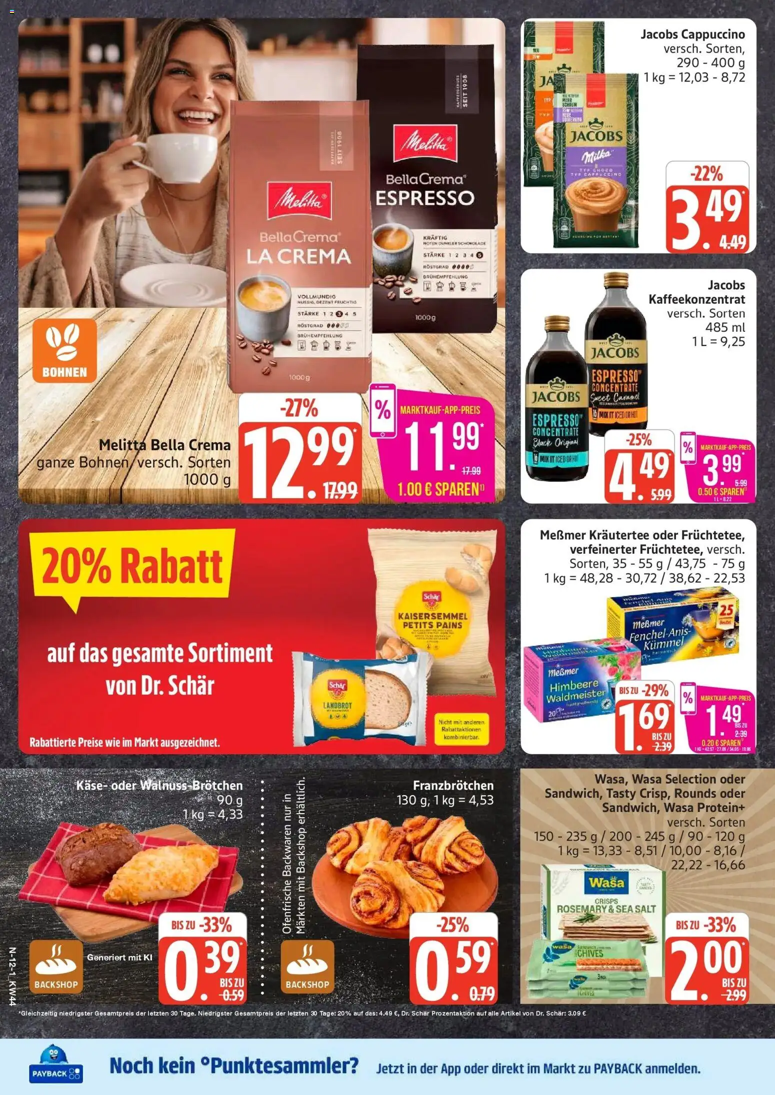 Vorschau von dem Prospekt des Geschäftes Marktkauf, gültig ab dem 26.10.2026