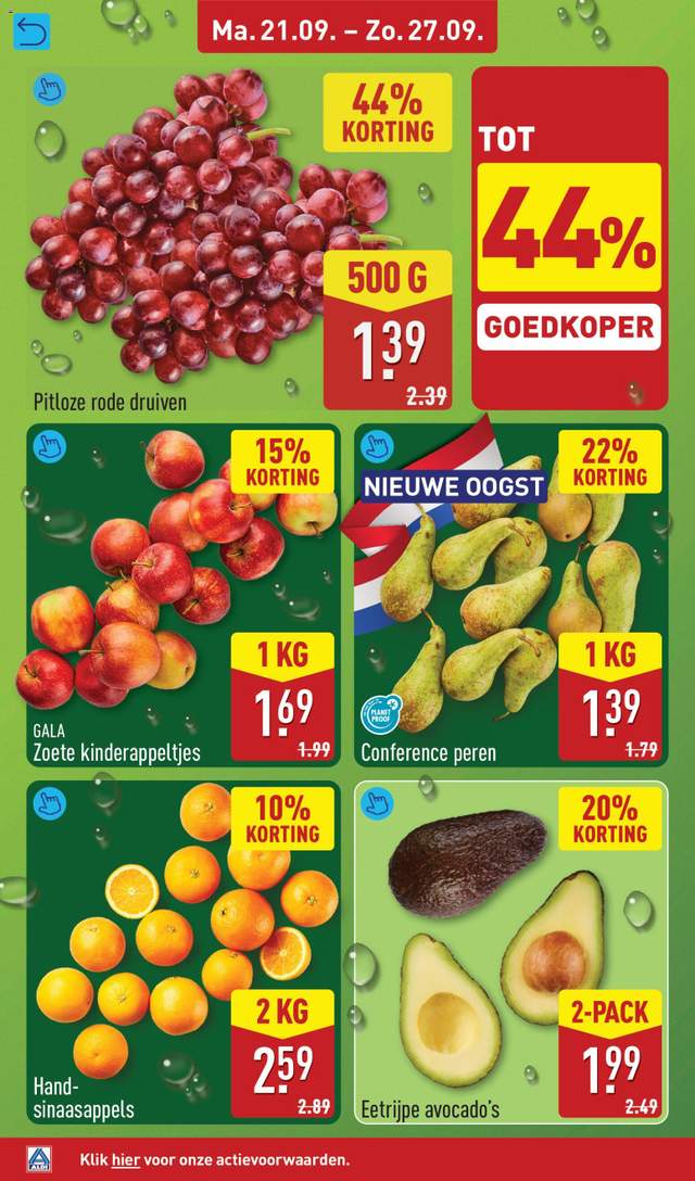 Nieuwe Aldi folder vanaf 21-09