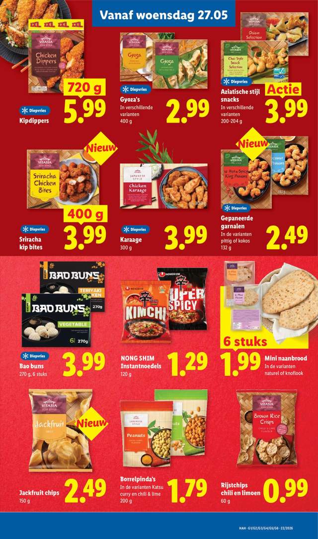 Nieuwe Lidl folder vanaf 25-05