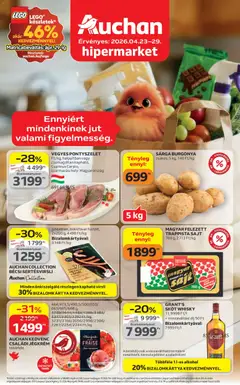 Auchan - Auchan akciós újság megtekintése, amely érvényes 2026.04.23.-től