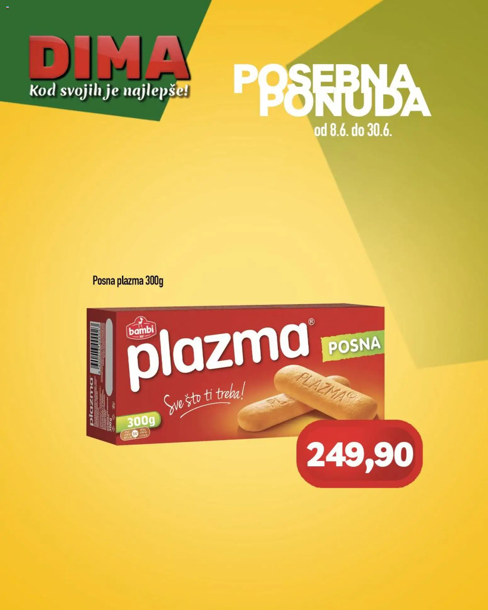 Pregled VP Dima kataloga - važi od 08.06.2026 - Sto, Plazma