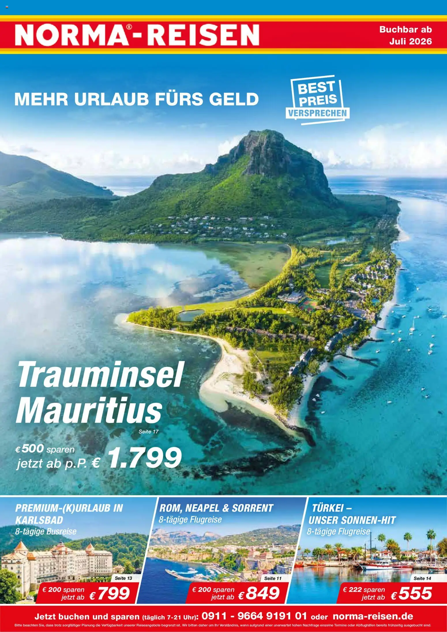 Vorschau von dem Prospekt des Geschäftes Norma, gültig ab dem 01.07.2026 - Uhr