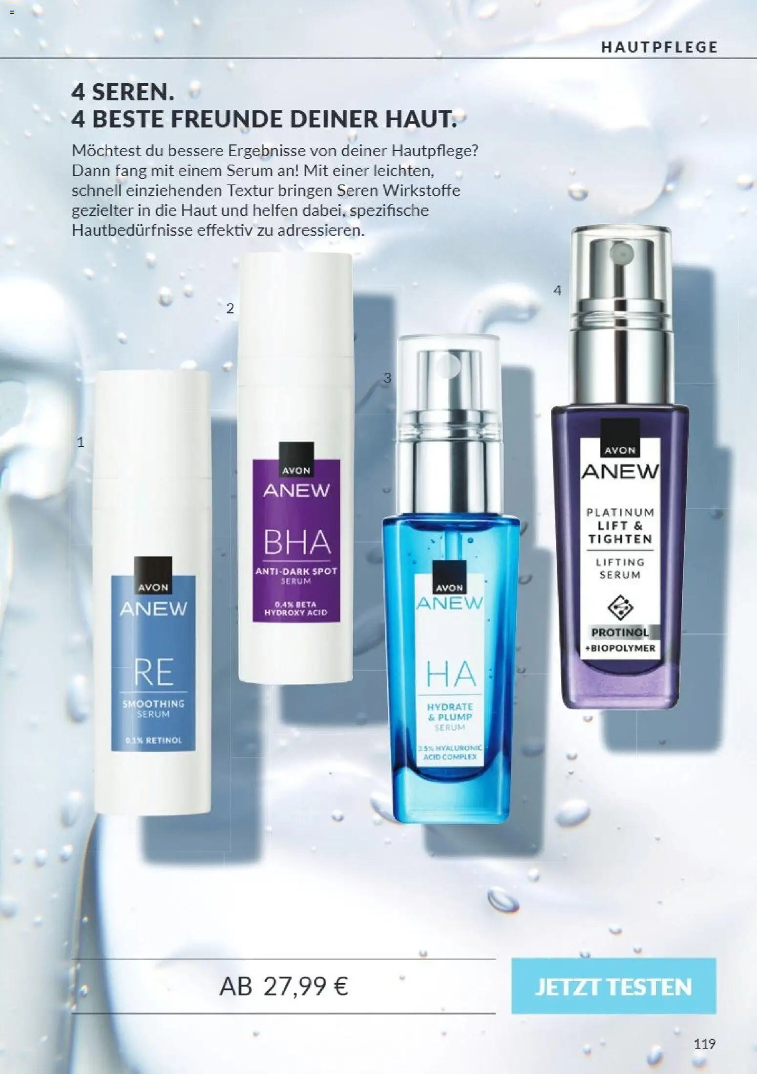 Vorschau von dem Prospekt des Geschäftes Avon, gültig ab dem 01.10.2026 - Serum