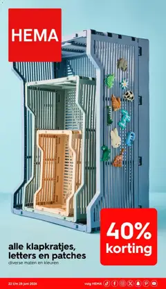 Voorbeeld van Hema folder van winkel Hema geldig vanaf 22-06-2026