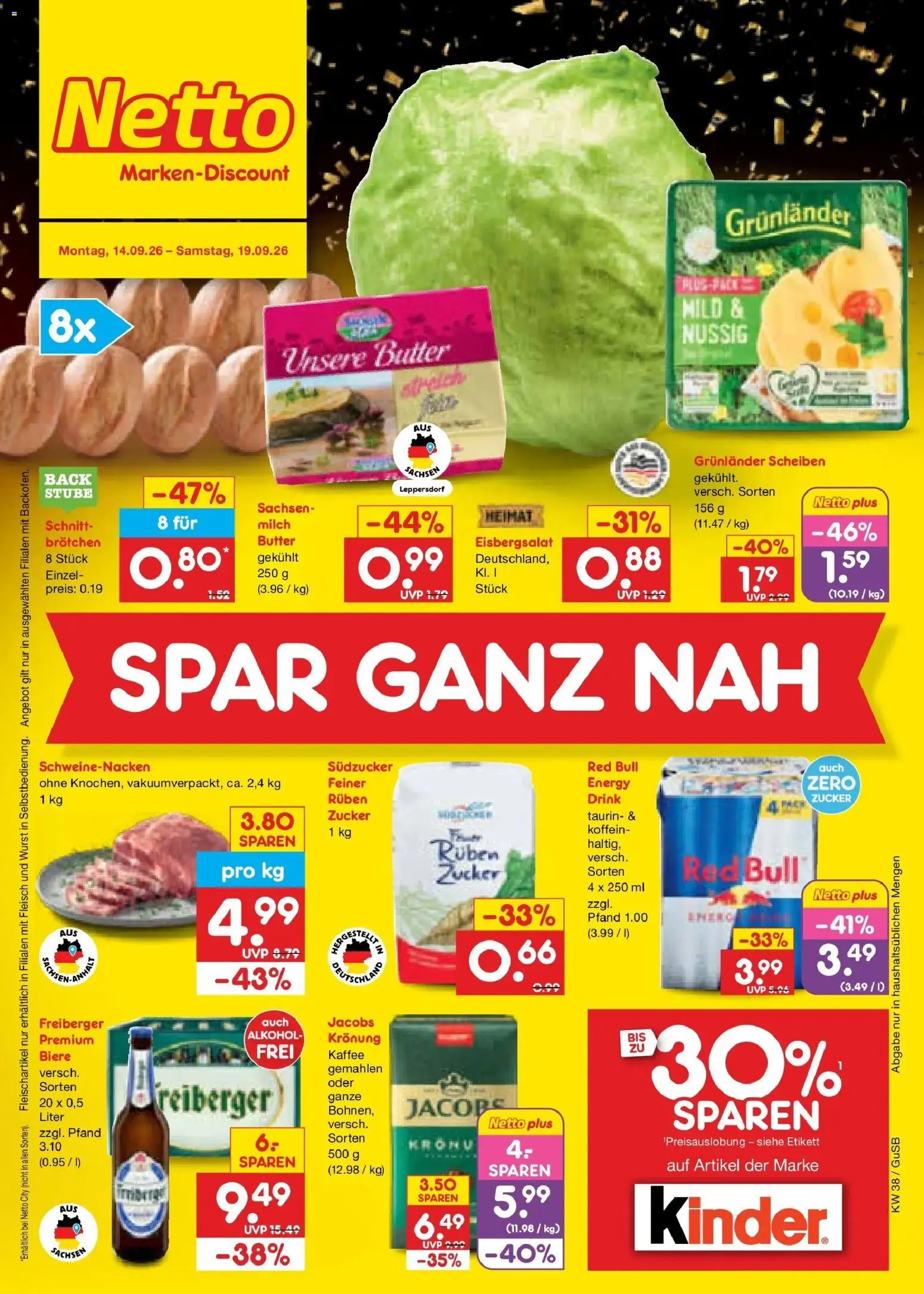 Vorschau von dem Prospekt des Geschäftes Netto Marken-Discount, gültig ab dem 14.09.2026