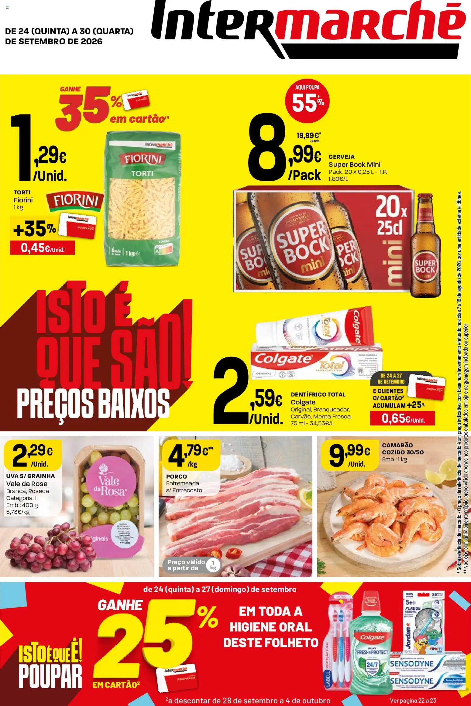 Pré-visualização do folheto da loja Intermarché válida a partir de 24/09/2026