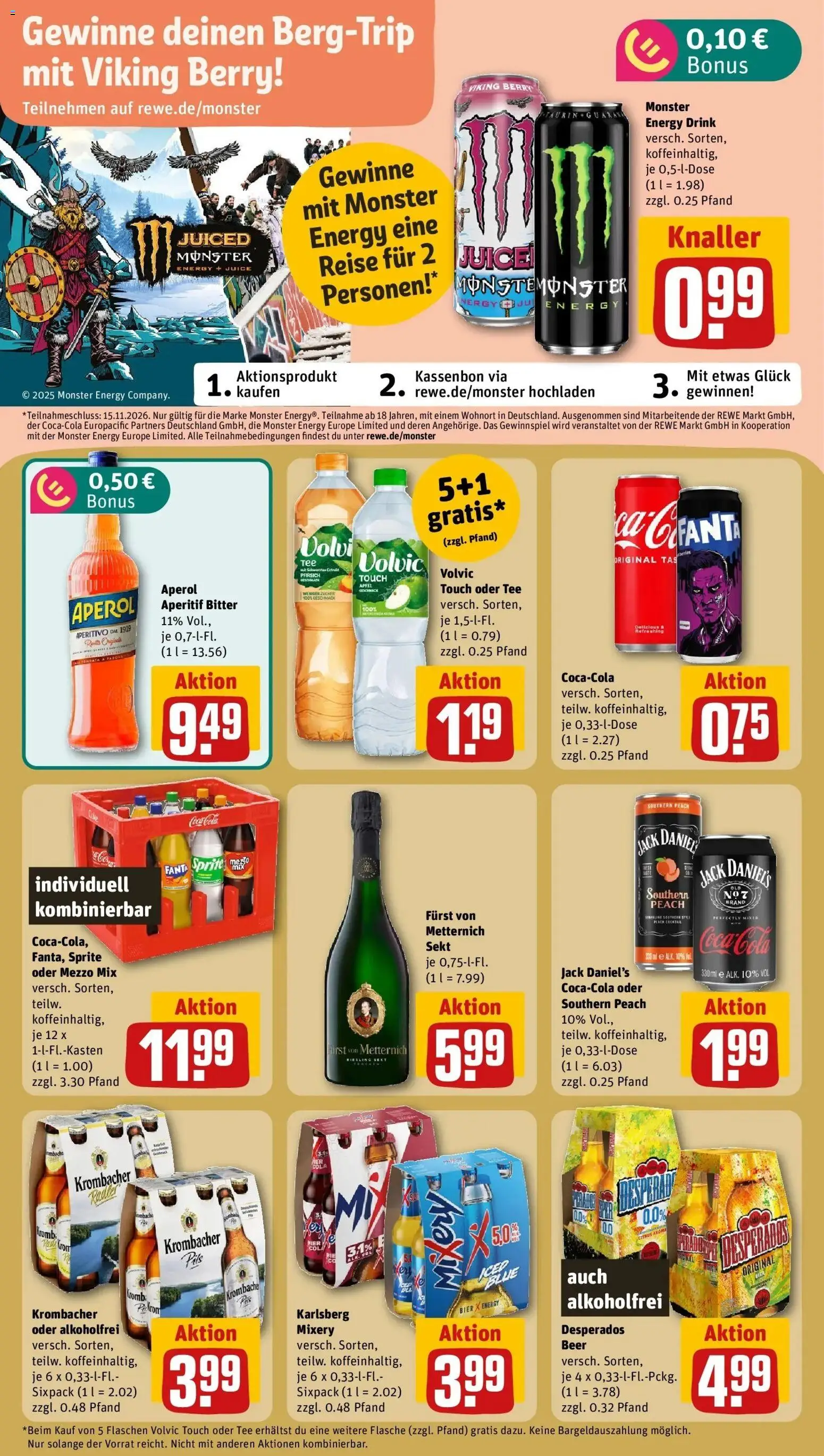 Vorschau von dem Prospekt des Geschäftes Rewe, gültig ab dem 26.10.2026