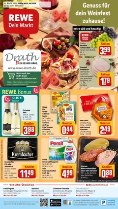Vorschau von dem Prospekt des Geschäftes Rewe, gültig ab dem 12.10.2026