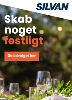 Eksempel på tilbudsavis Silvan Produkttilbudsavis - Festartikler & festpynt fra butik Silvan gyldig fra 08/05/2026