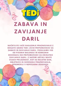 Predogled kataloga iz trgovine TEDi veljaven od 01.04.2026