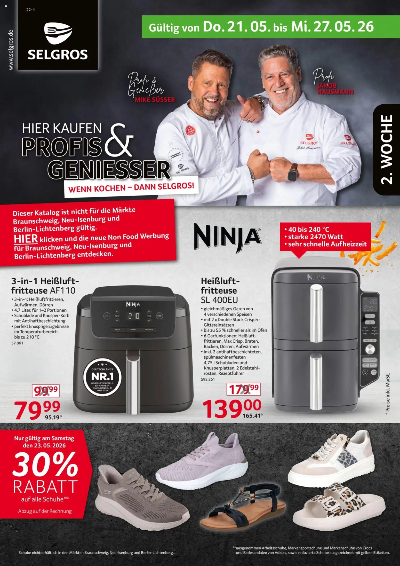 Vorschau von dem Prospekt des Geschäftes Selgros, gültig ab dem 21.05.2026