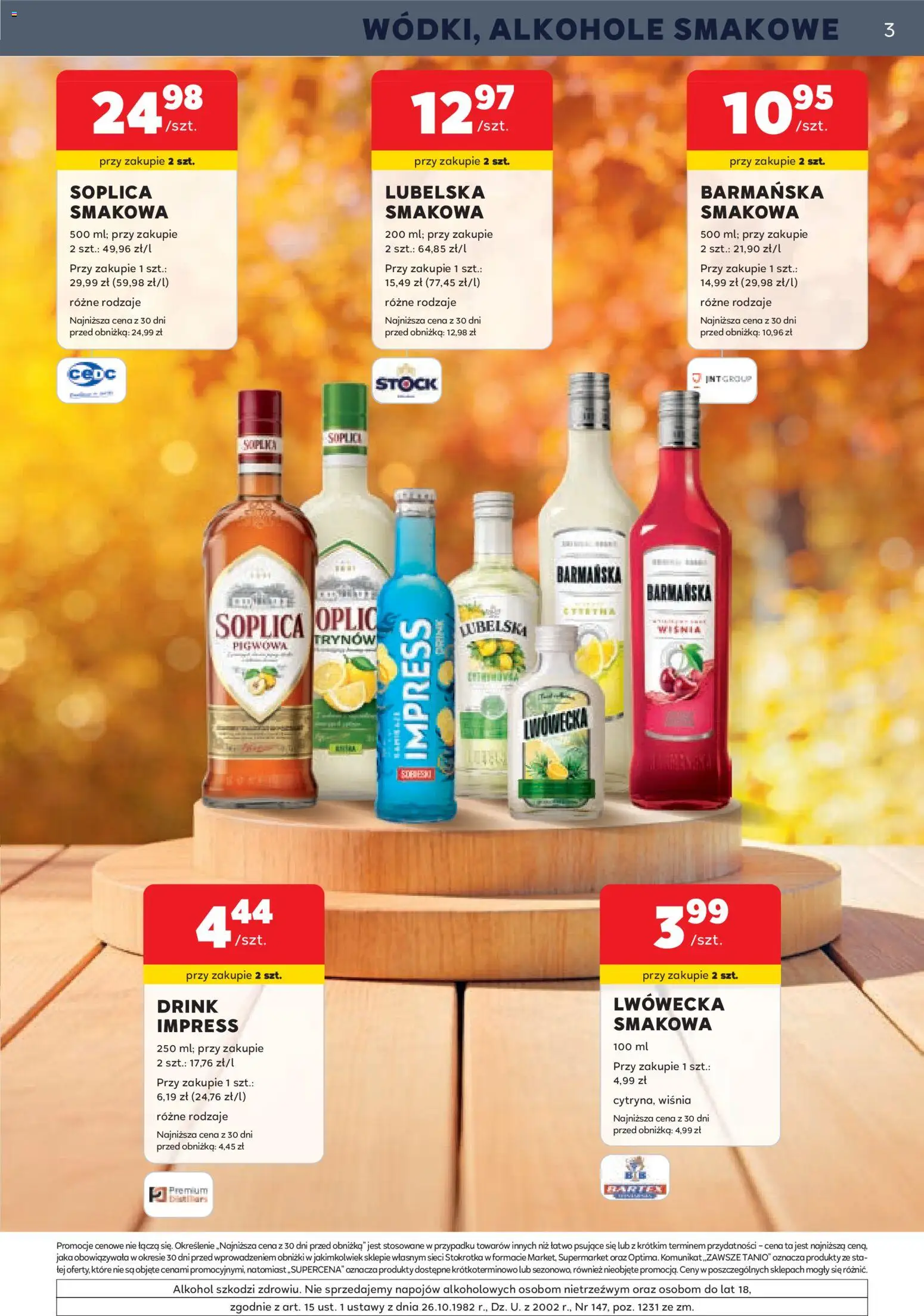 Pogląd gazetki "Stokrotka gazetka - Oferta alkoholowa" ze sklepu Stokrotka ważnej od 29.10.2026