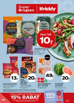 Eksempel på tilbudsavis Super Brugsen - Tilbudsavis uge 26 fra butik Super Brugsen gyldig fra 26/06/2026