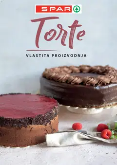 Pregled letka Spar katalog Torte trgovine Spar vrijedi od 05.06.2026
