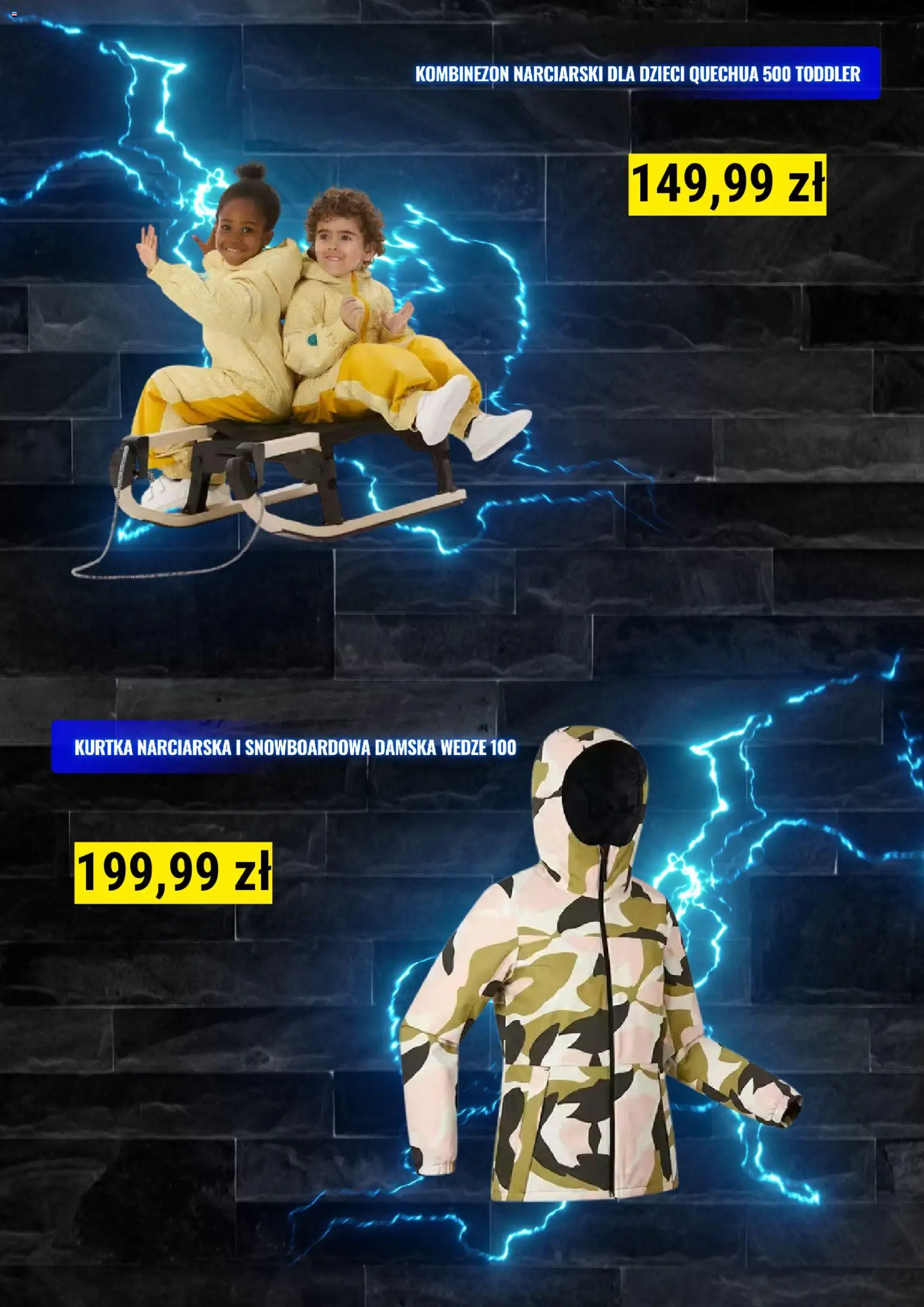 Pogląd gazetki "Oferta sezonowa" ze sklepu Decathlon ważnej od 01.10.2026 - Kurtka, Kombinezon