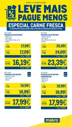 Pré-visualização do folheto da loja Makro válida a partir de 01/08/2026