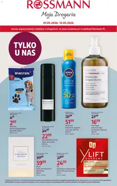 Pogląd gazetki "Rossmann gazetka" ze sklepu Rossmann ważnej od 07.05.2026
