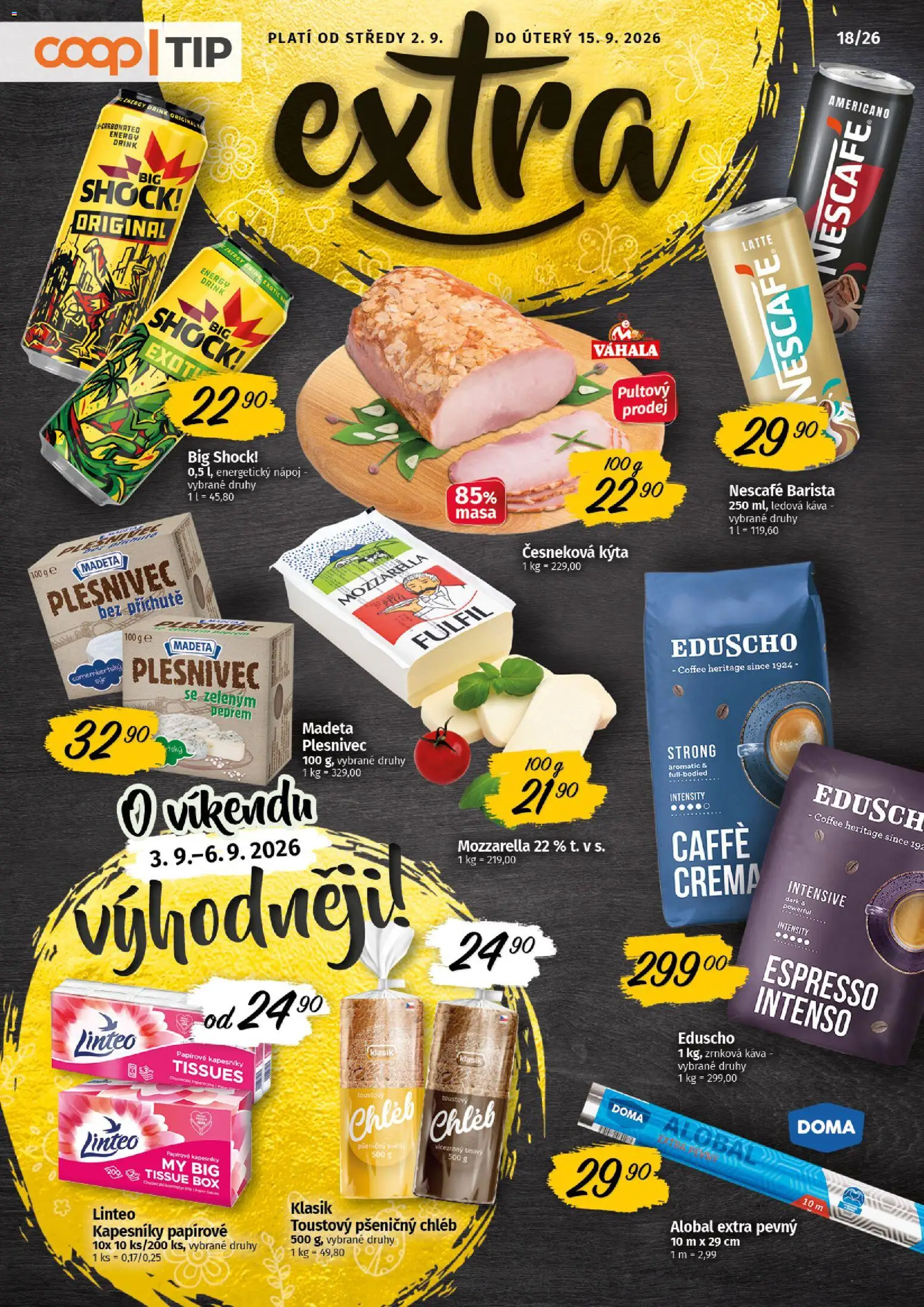 Náhled nabídky: Coop Coop leták - Tip Extra platný od 02.09.2026