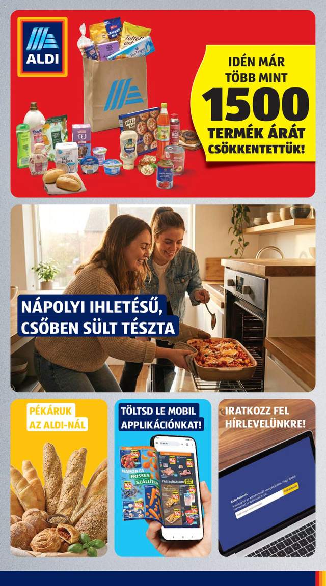 Új Aldi akciós újság 09.10.