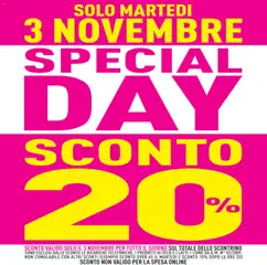 Anteprima dell'opuscolo PIM Supermercati volantino Special Day dal negozio PIM Supermercati valido da 03/11/2026