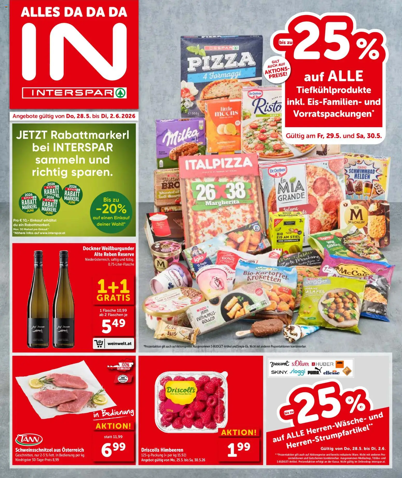 Vorschau der Angebote: Interspar Interspar Flugblatt - Wien gültig ab 29.05.2026