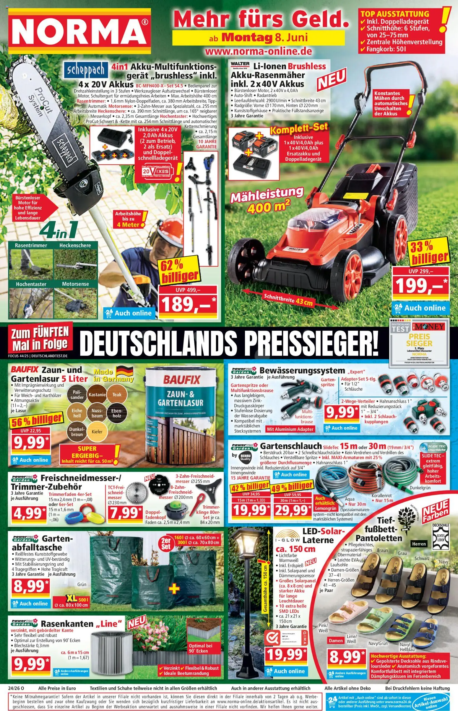 Vorschau von dem Prospekt des Geschäftes Norma, gültig ab dem 08.06.2026
