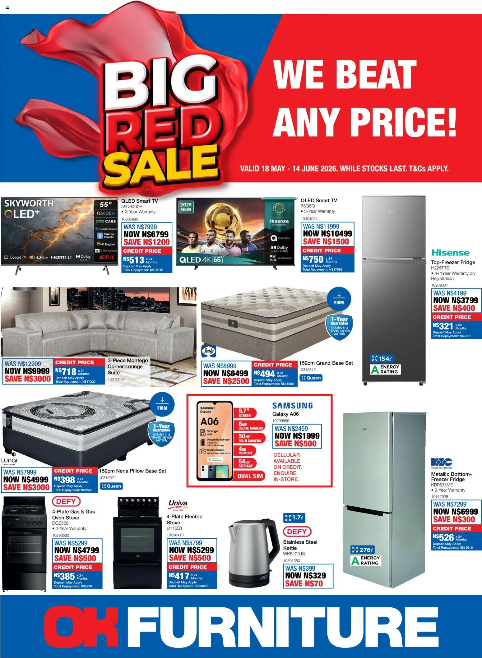 Preview of OK Furniture flyer valid from 18/05/2026