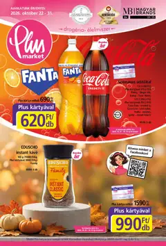 Plus Market - Plus Market akciós újság megtekintése, amely érvényes 2026.10.22.-től