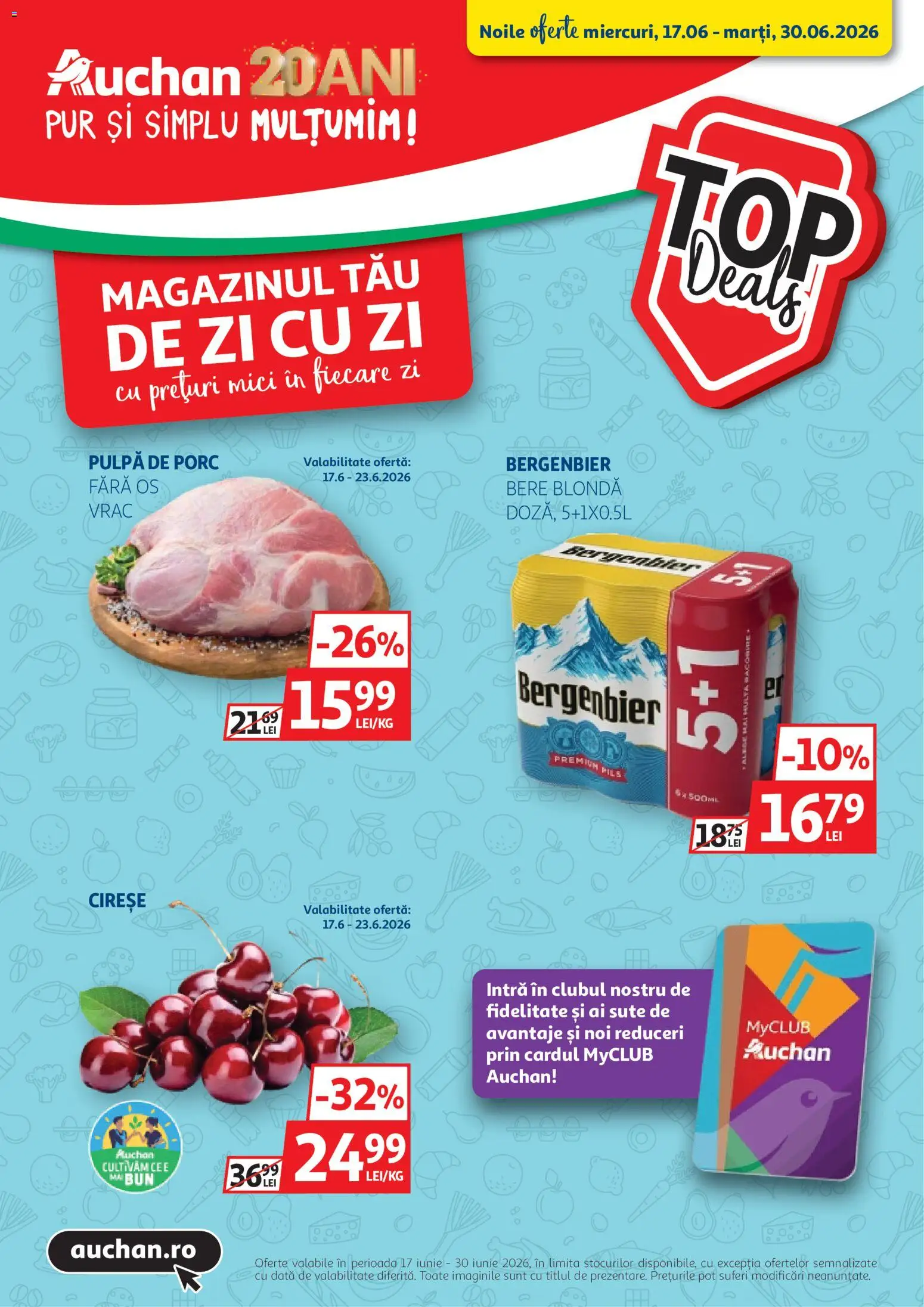 Previzualizarea de cataloage: Auchan Auchan Catalog valabil de la 17.06.2026