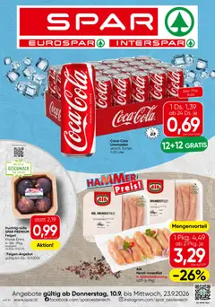 Vorschau der Angebote: Spar Spar - Flugblatt gültig ab 10.09.2026