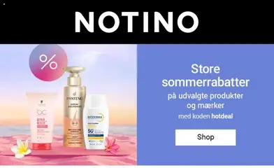 Eksempel på tilbudsavis Notino fra butik Tilbud gyldig fra 10/08/2026