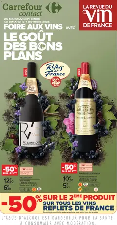 Prévisualisation de Carrefour City La foire aux vins du magasin Carrefour City formulaire valide 22/09/2026