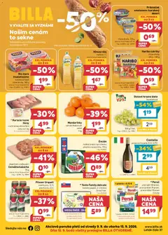 Náhľad Billa letáku platného od 09.09.2026